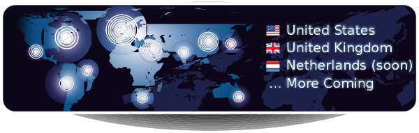 4Guard Personal VPN Service Locations
